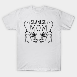 Siamese Cat Mom T-Shirt